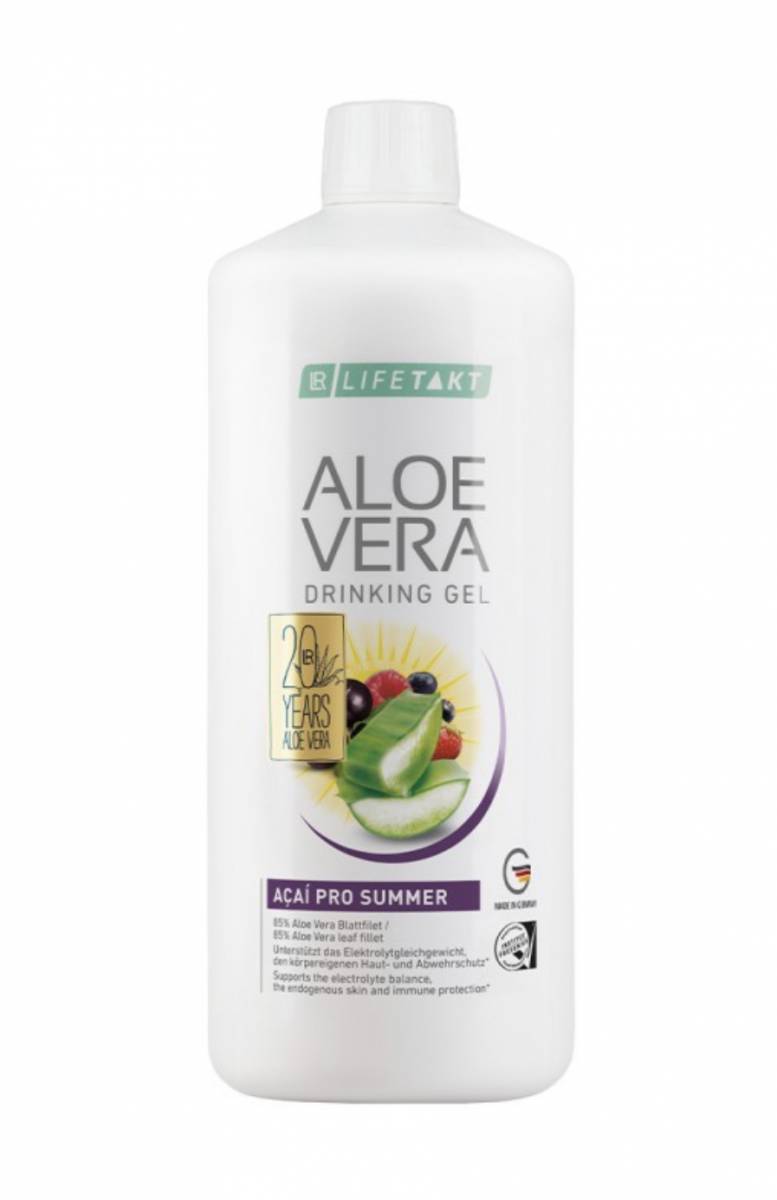 Aloe Vera Gel à Boire Açaï Pro Summer