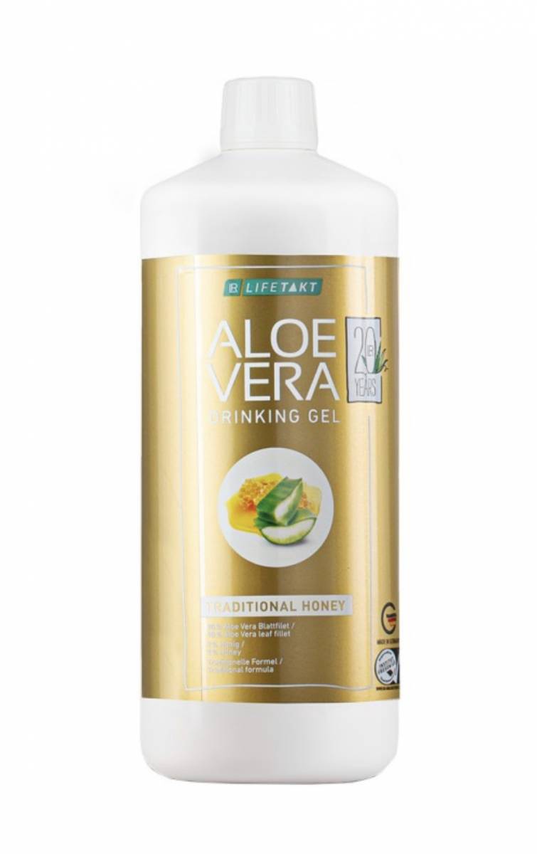 LR Lifetakt Aloe Vera Drinking Gel au miel traditionnel